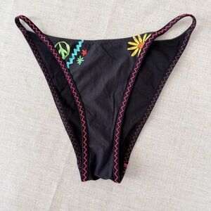 Banana Moon Lita Stabilight Black To The Sun And Back Sunwear Swim Bottom